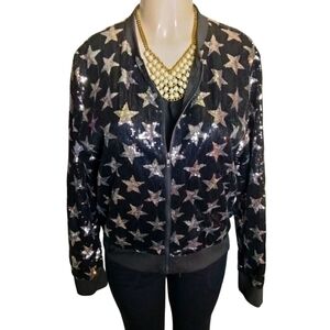 Sequins juniors jacket xl